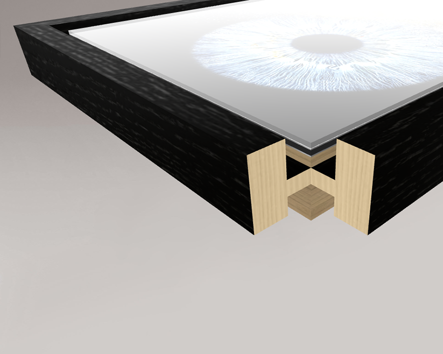 Marco Flotante Acrílico